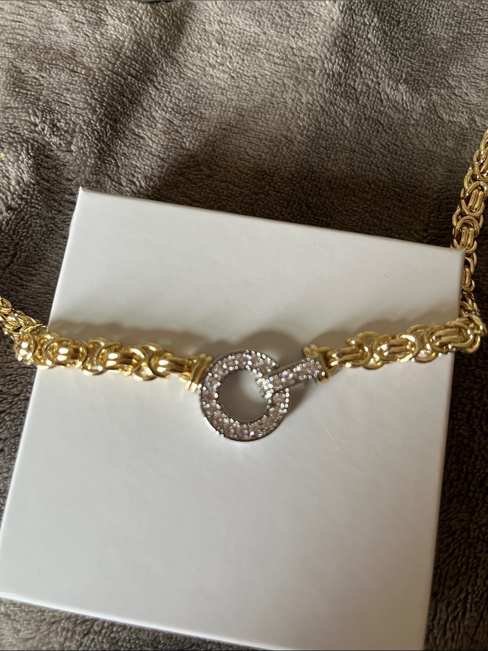 Two Tone Chain Necklace - Classic Women Accessories